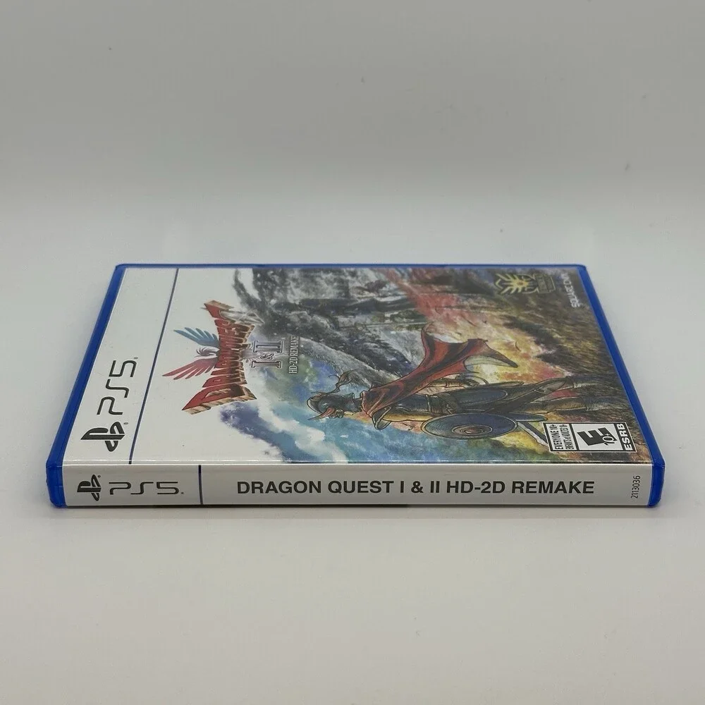 Dragon Quest I & II 1 2 HD-2D Remake PlayStation 5 PS5, Square Enix) - Tested!